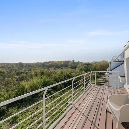 דירה Stijlvol Design App - Eindeloos Uitzicht Op Groen! *